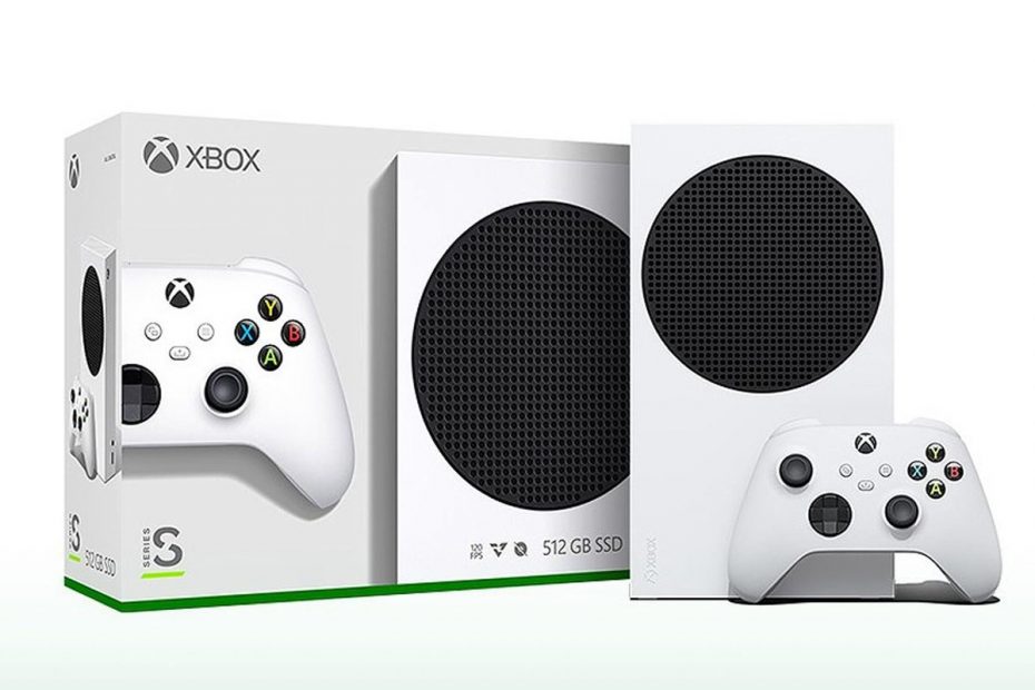 Xbox Series S with box