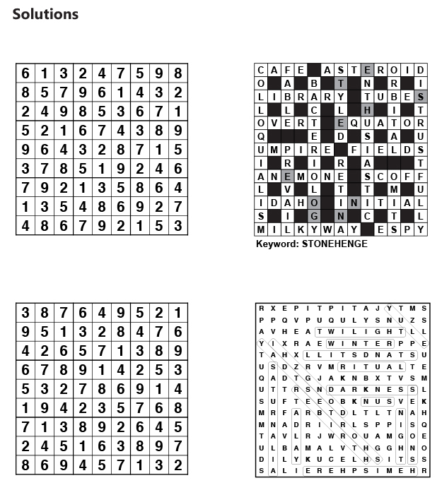 tyne valley express puzzle solutions issue 88