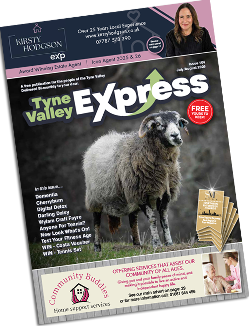tyne valley express july august 2026 issue 104 front cover web copy