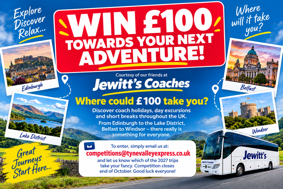 win 100 pound travel voucher jewitts
